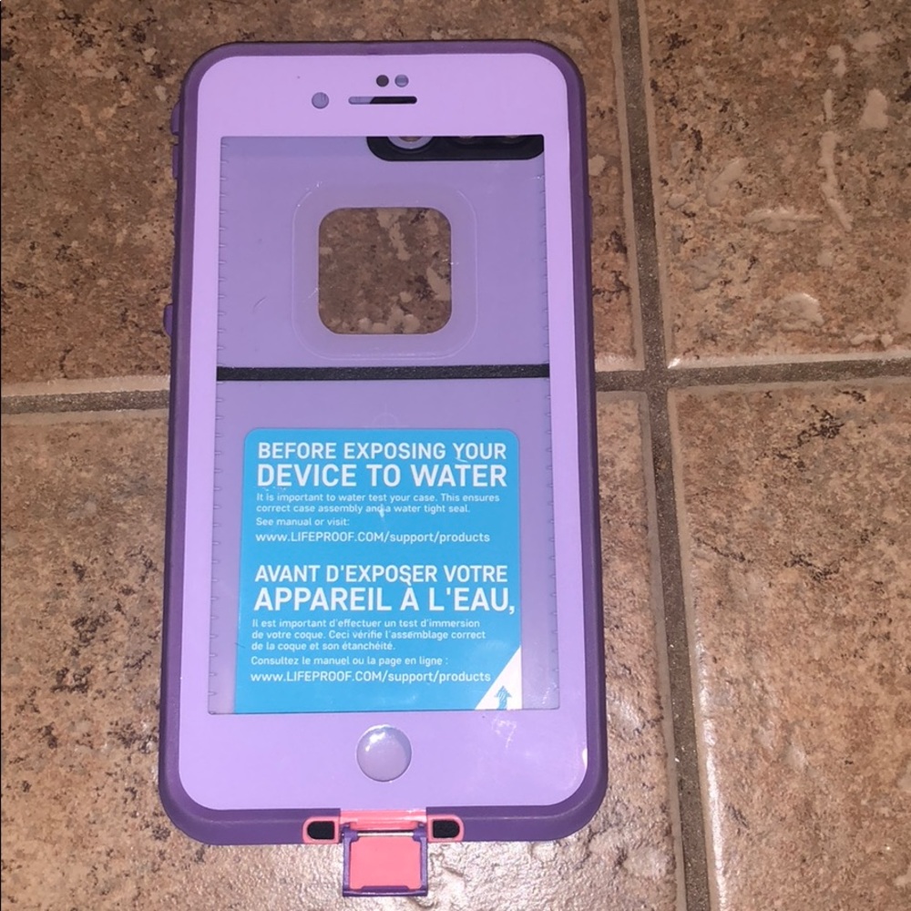 Light Purple Lifeproof fits iphone7/8 plus